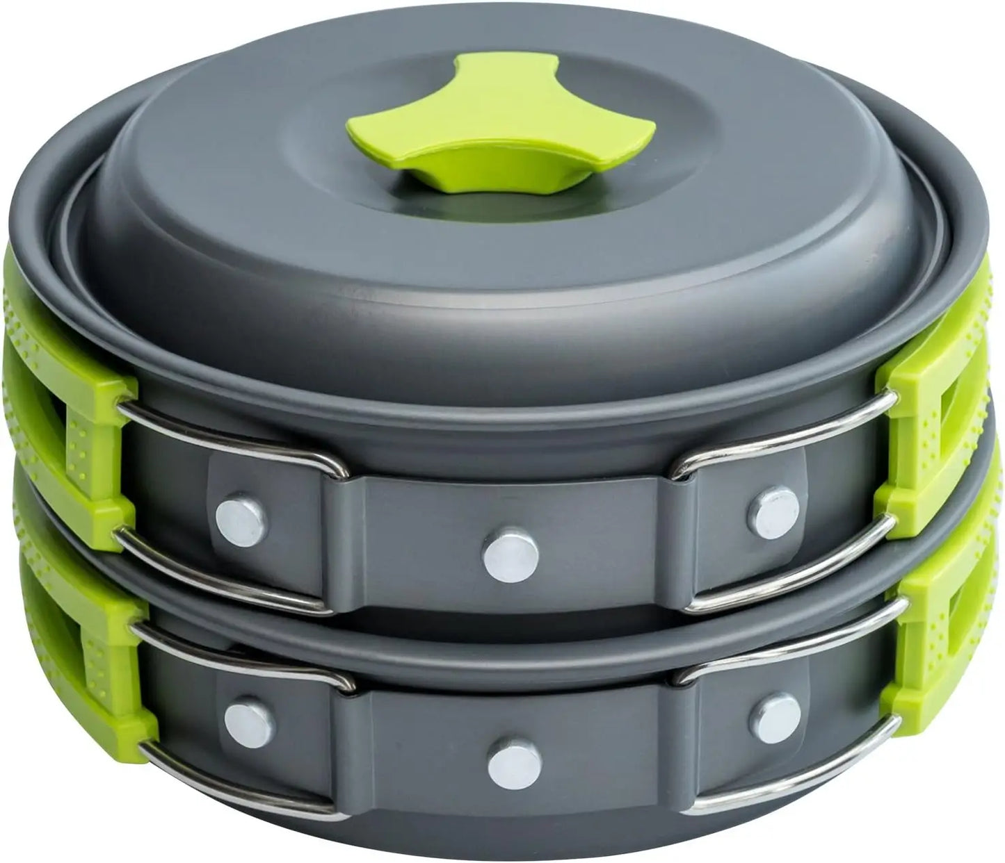 Camping Cookware Mess Kit for Backpacking Stove/Portable
