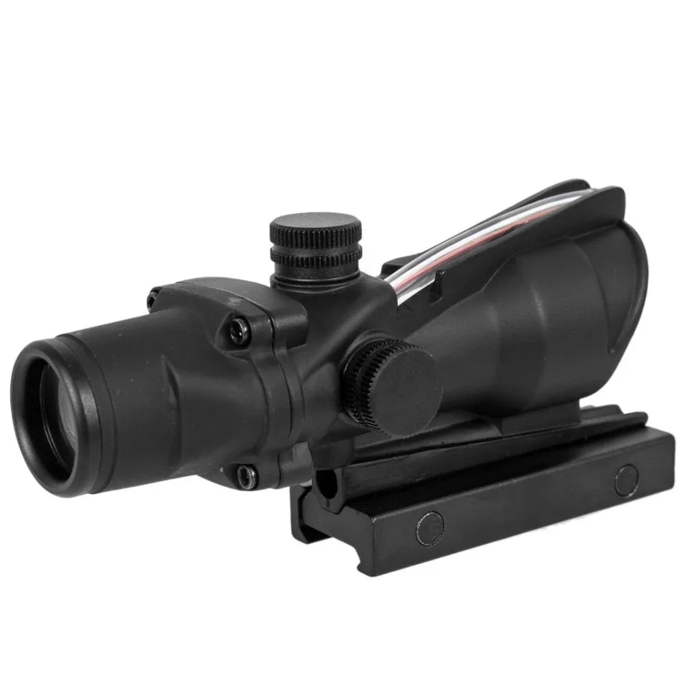 4X32 Hunting Riflescope Real Fiber Optics