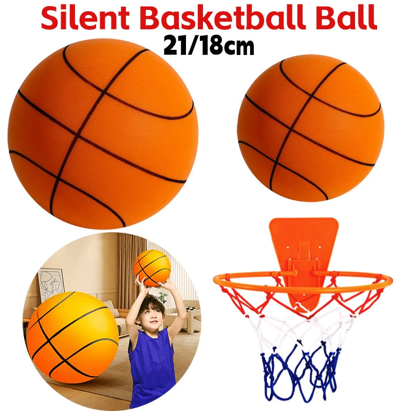Kids Indoor Silent Basketball Ball Lightweight