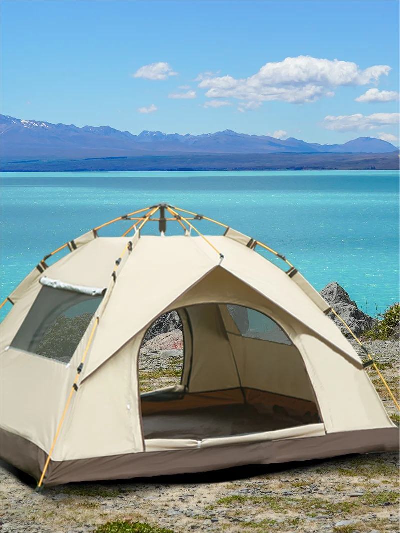 Outdoor shelter Sunshade 4 person waterproof mountaineering