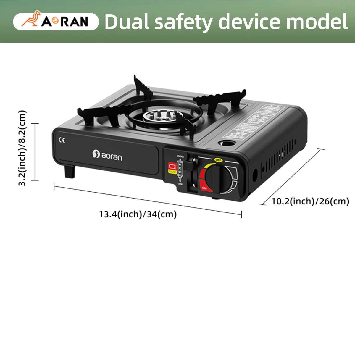 Portable Stove Grill Gas Stove Suitable for Outdoor