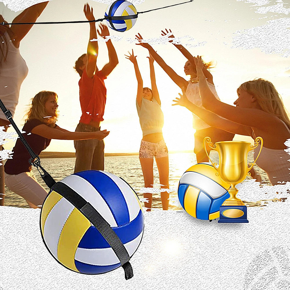 Volleyball Training Equipment, Serve Belt Assisted