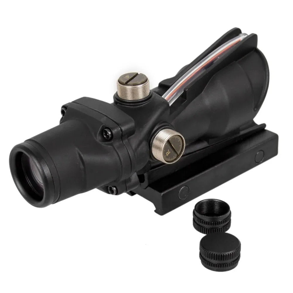4X32 Hunting Riflescope Real Fiber Optics
