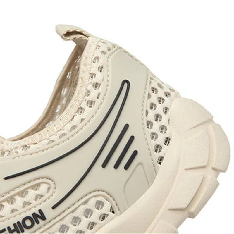 Oulylan Non-Slip Mesh Sneakers Lightweight Outdoor Jogging