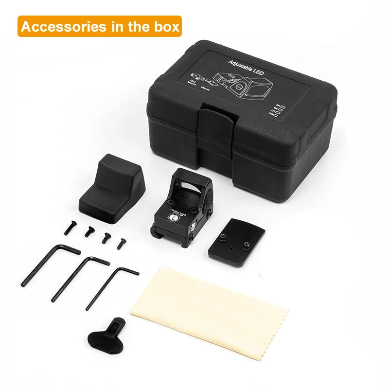Mini Red Dot Sight For Airsoft / Hunting Rifle