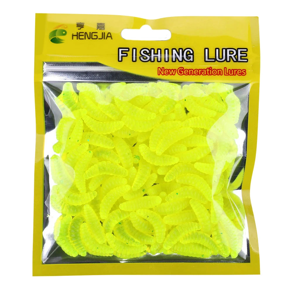 Artificial Bread Worm Baits Smell Worms Fishing Lures