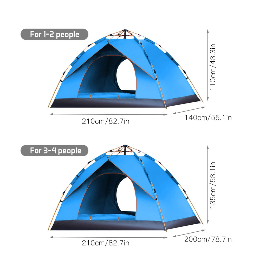 Pop Up Tent Water-resistant Portable