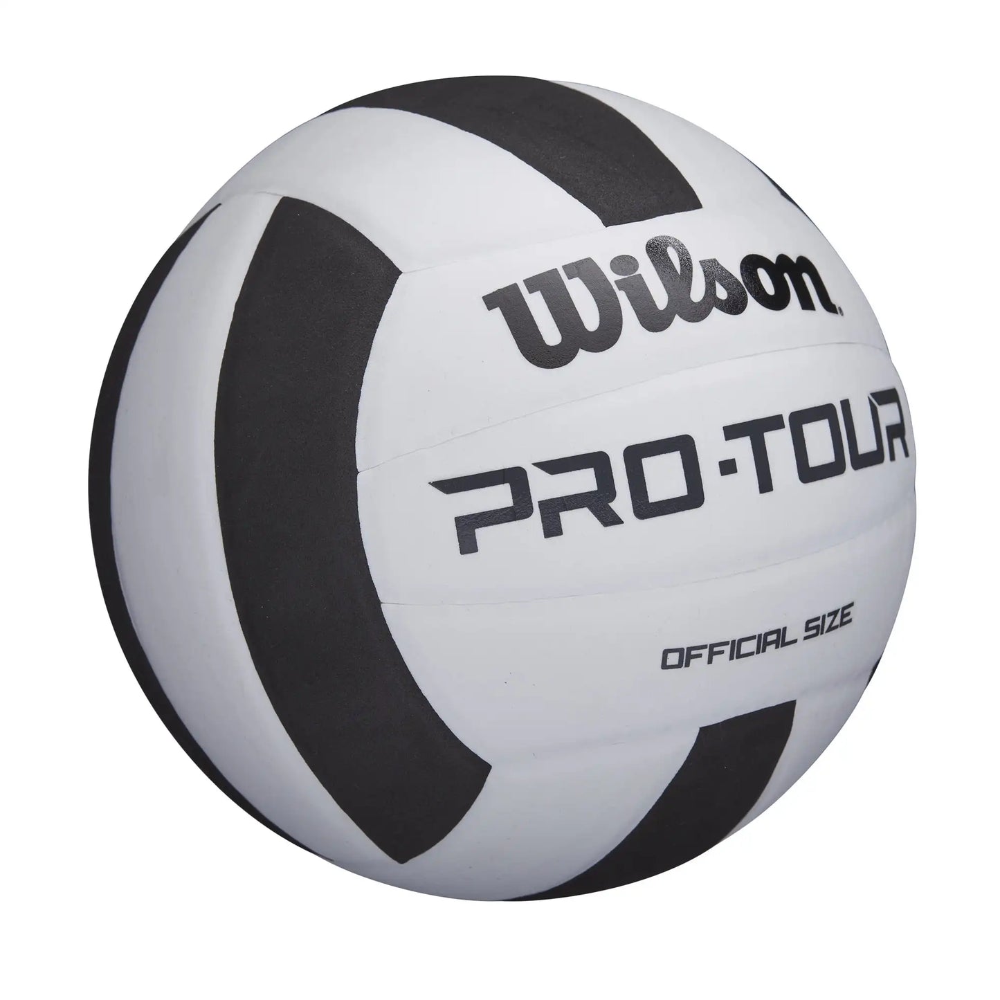 Wilson Pro Tour Indoor Volleyball, Black/White