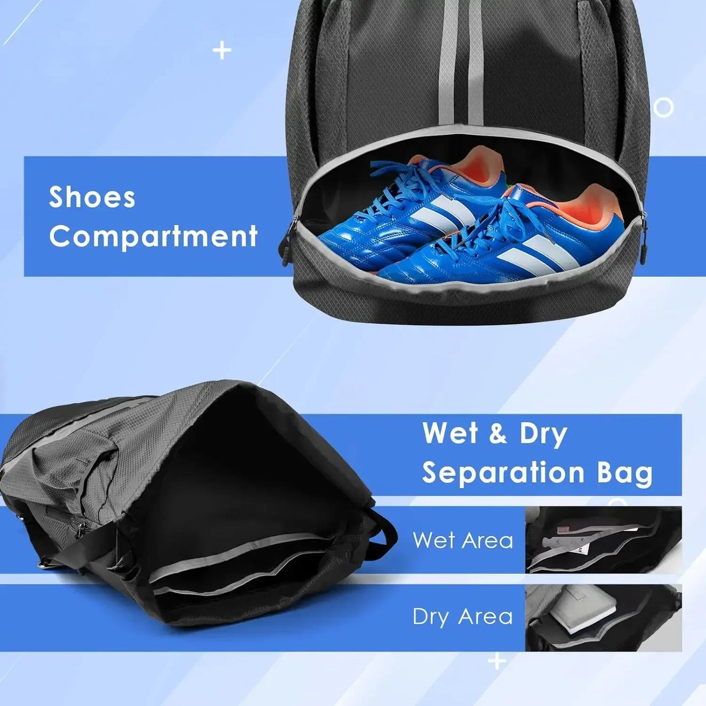 Casual Fitness Backpack Multi-functional Lightweight