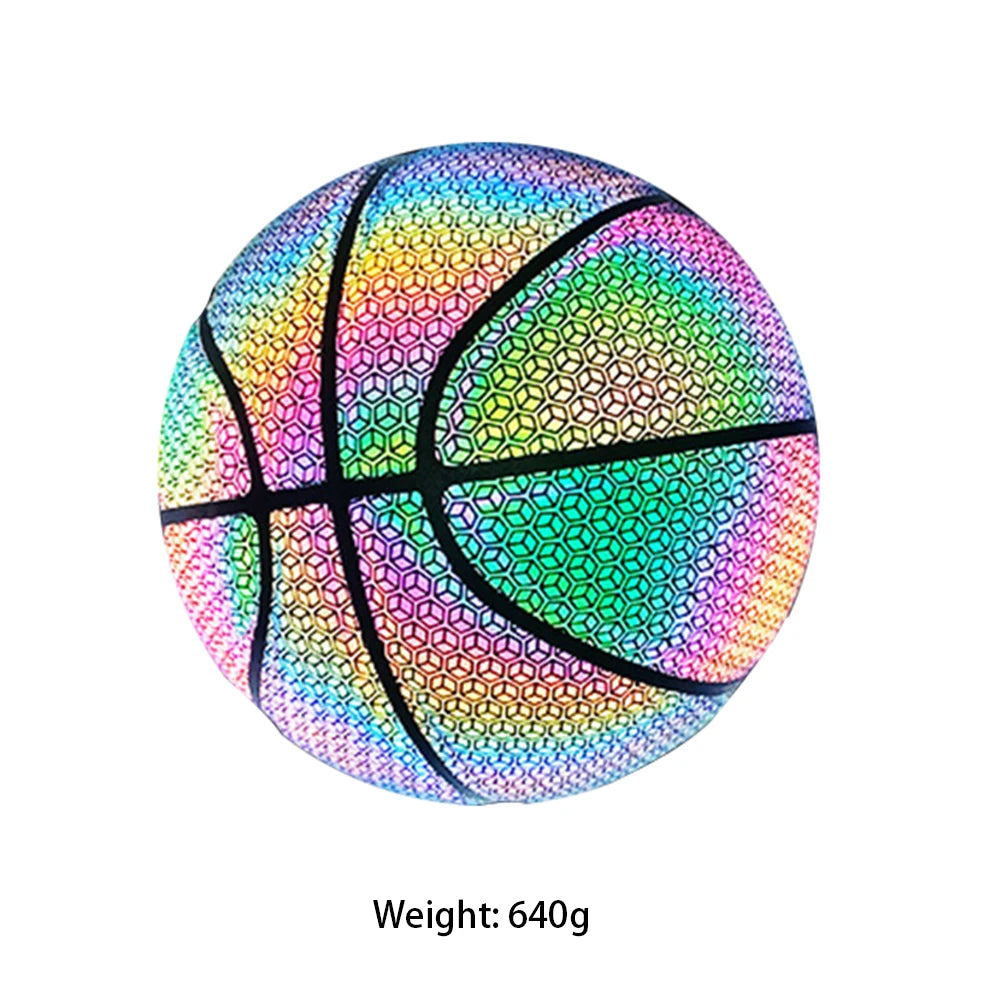 Reflective Basketball Glowing Ball for Night