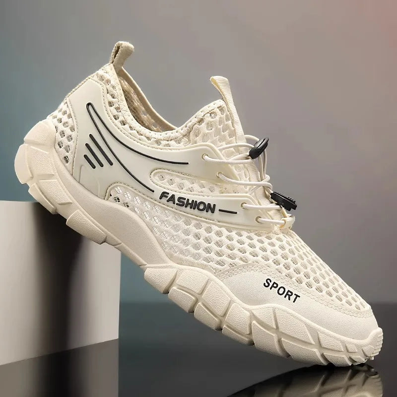 Oulylan Non-Slip Mesh Sneakers Lightweight Outdoor Jogging