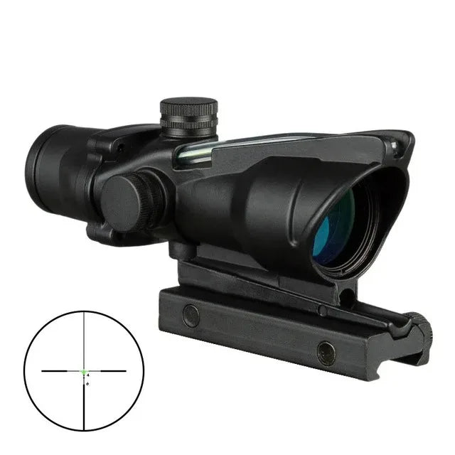 4X32 Hunting Riflescope Real Fiber Optics