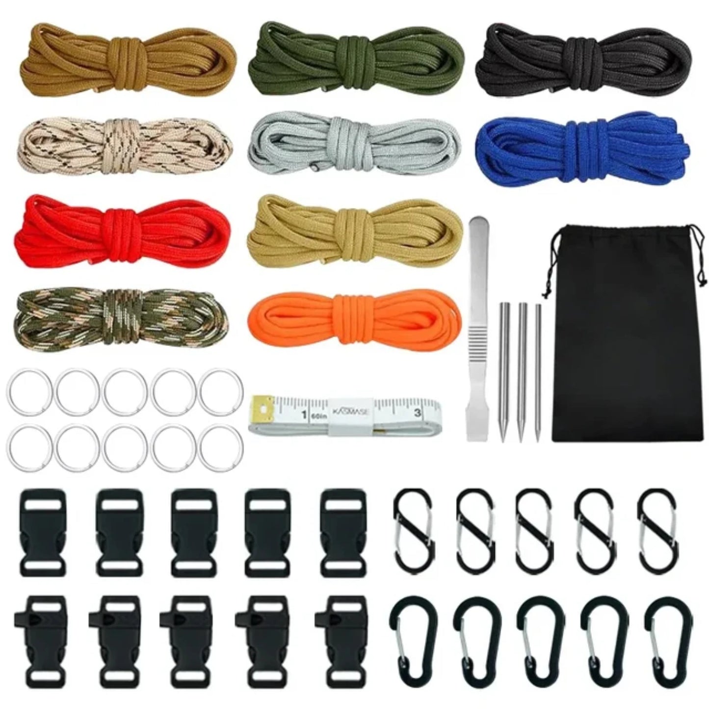Paracord Rope Kit Crafting Set Lanyards Collar