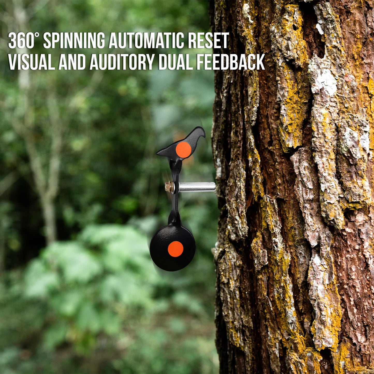 Spinner Pellet Gun Targets 4 Animals Pattern Available for