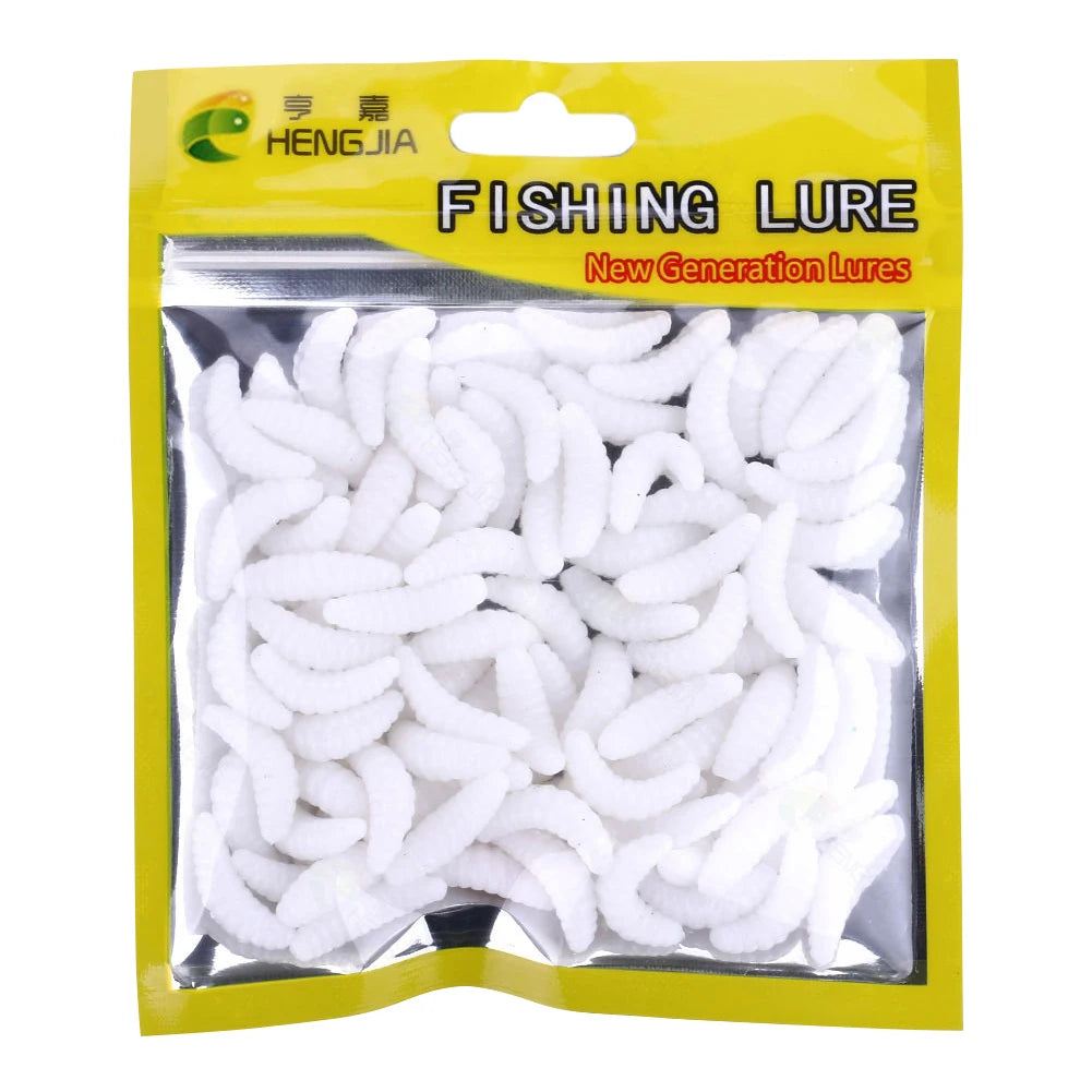 Artificial Bread Worm Baits Smell Worms Fishing Lures