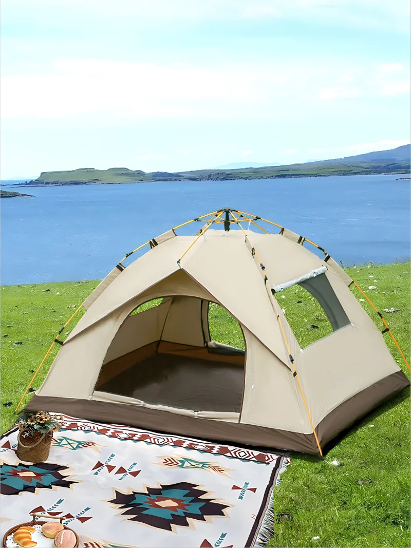 Outdoor shelter Sunshade 4 person waterproof mountaineering