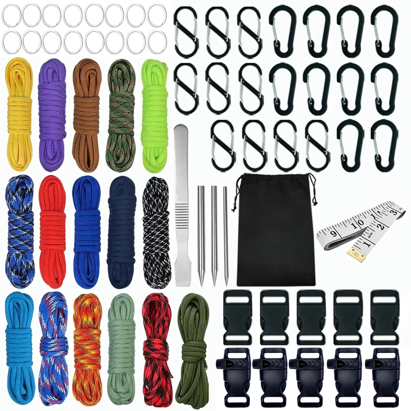 Paracord Rope Kit Crafting Set Lanyards Collar