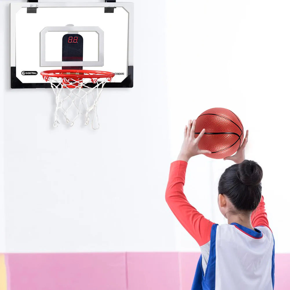 Mini Basketball Hoop With Scoreboard Outdoor Indoor