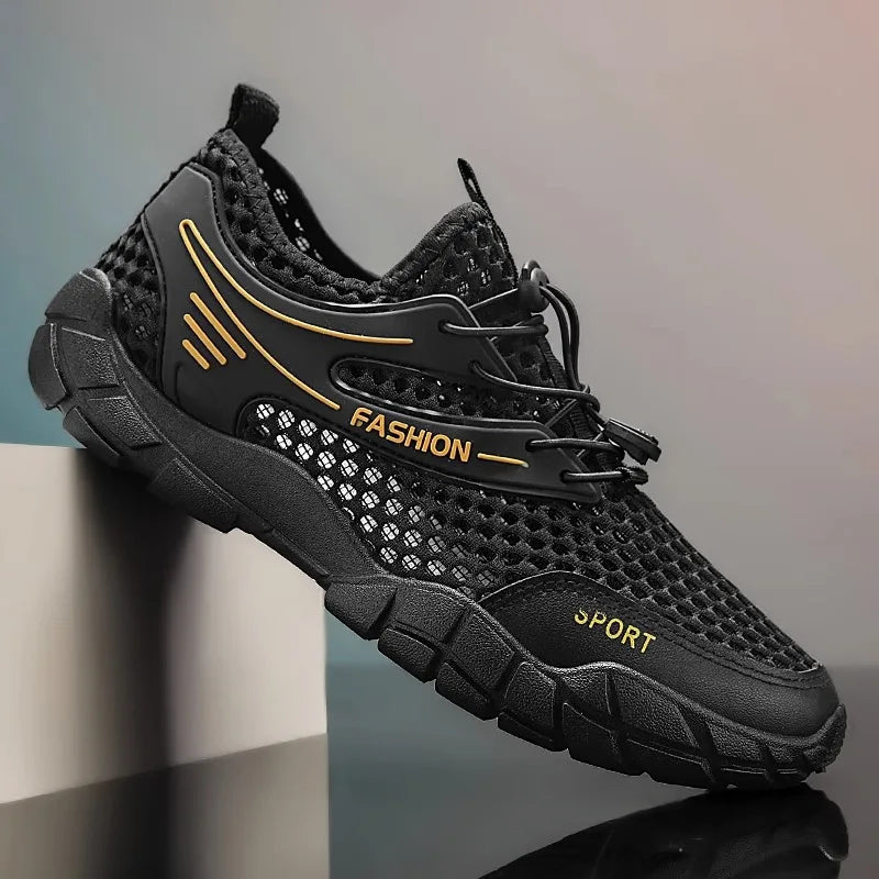 Oulylan Non-Slip Mesh Sneakers Lightweight Outdoor Jogging