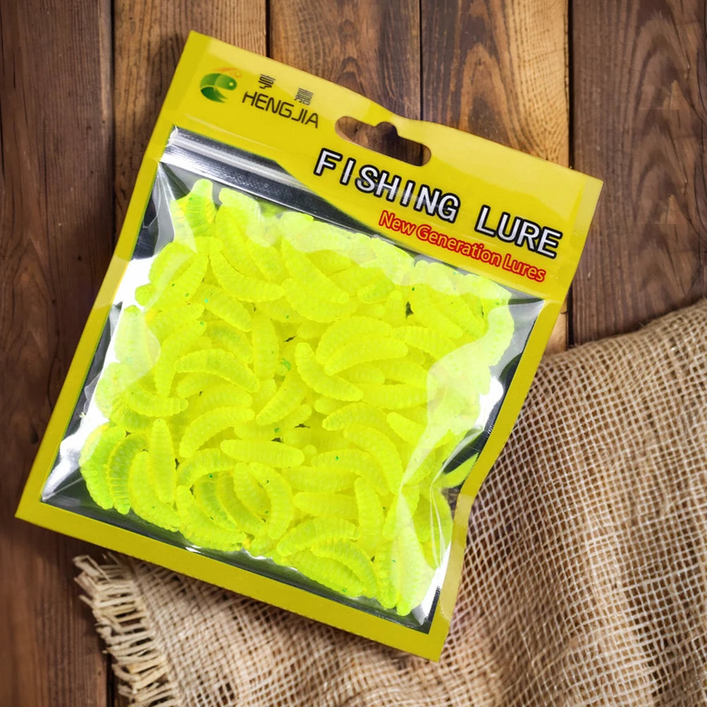 Artificial Bread Worm Baits Smell Worms Fishing Lures