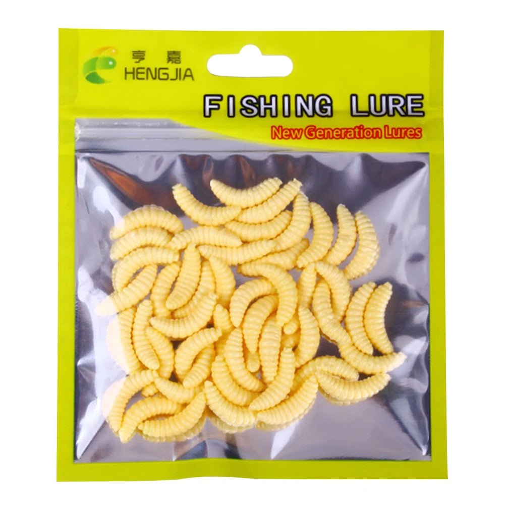 Artificial Bread Worm Baits Smell Worms Fishing Lures