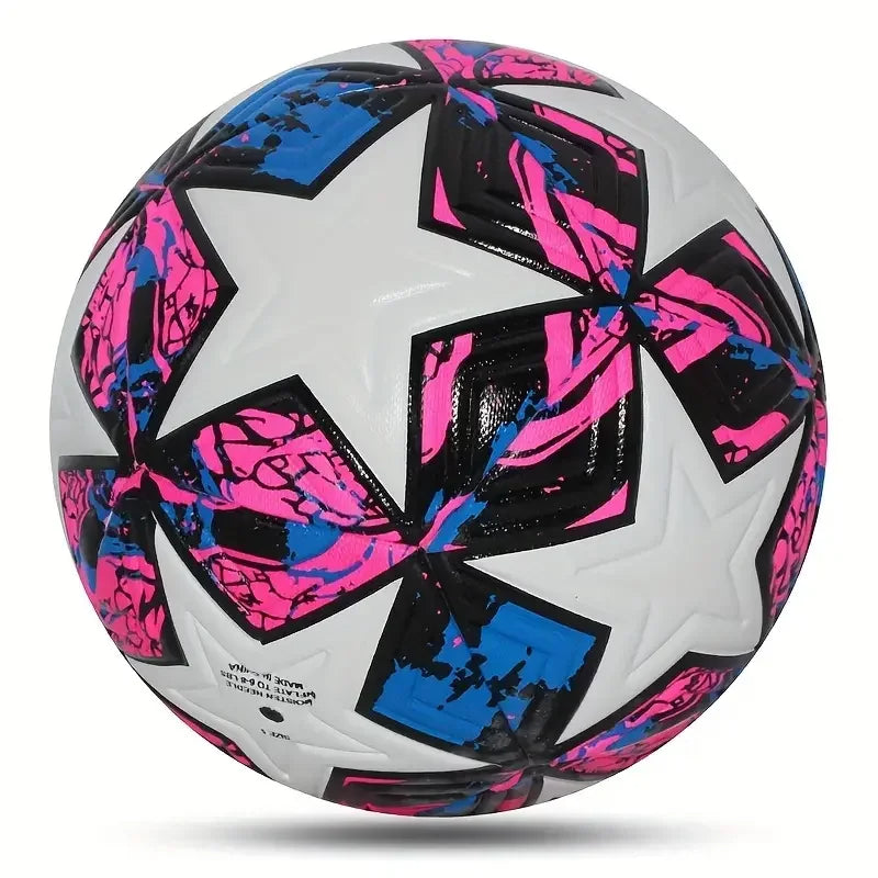 Size 5 Soccer Ball Leather Seamless ball