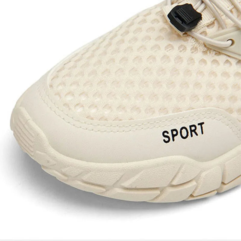 Oulylan Non-Slip Mesh Sneakers Lightweight Outdoor Jogging