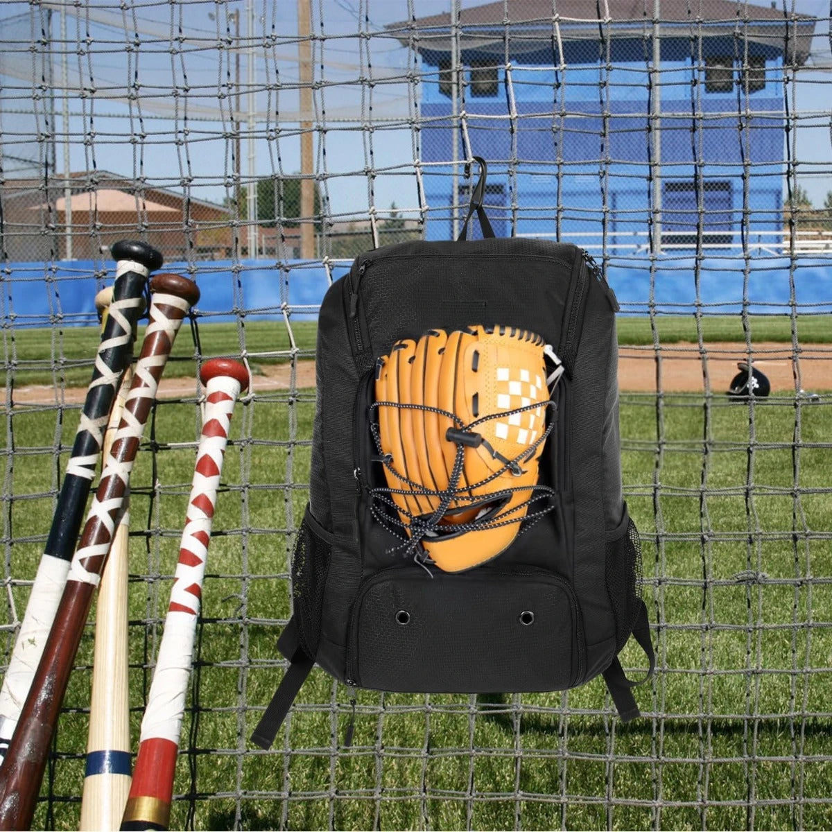 Baseball, Softball Bat Bag Shoes Compartment Lightweight