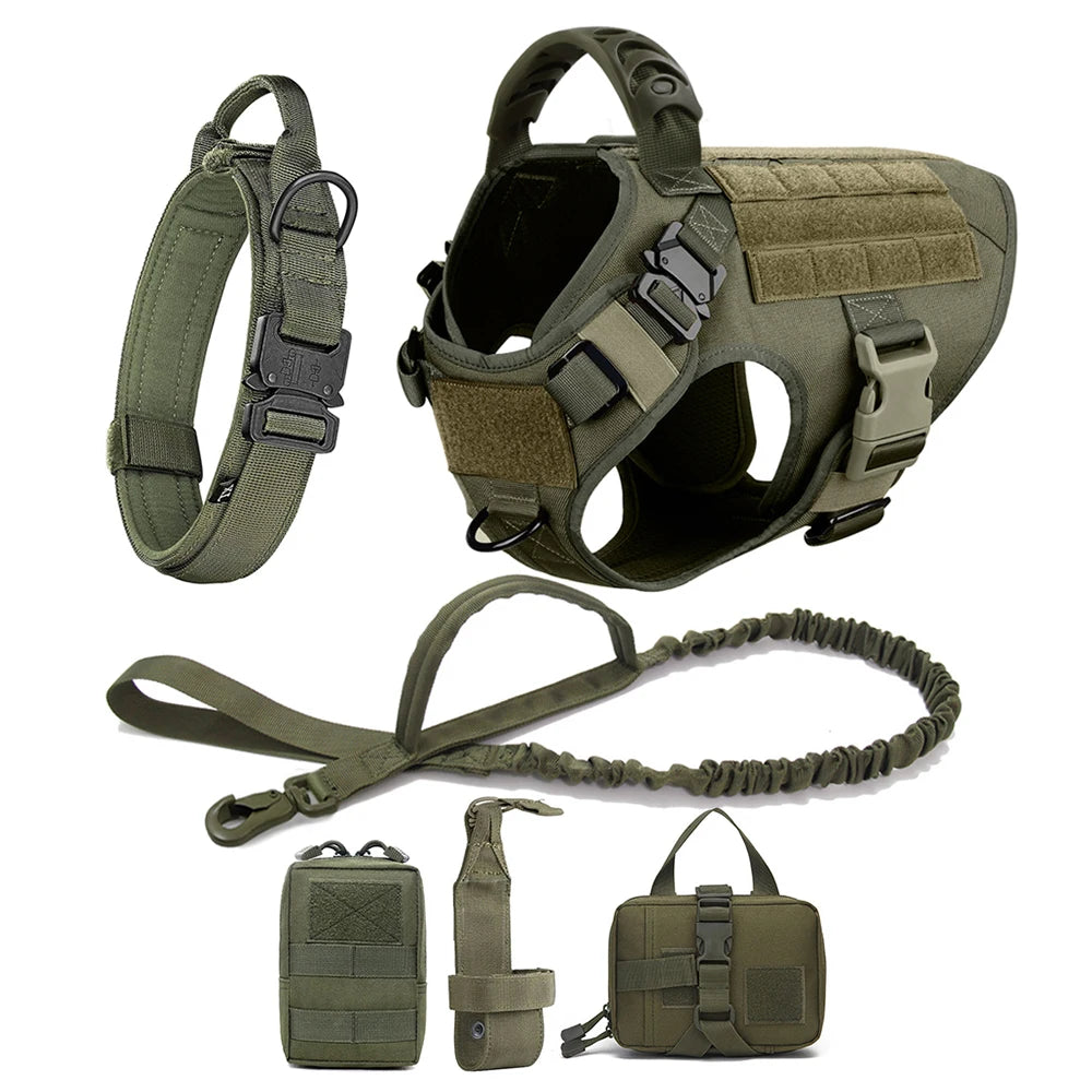 Dog Harness, Leash, Walking Vest , And Collar