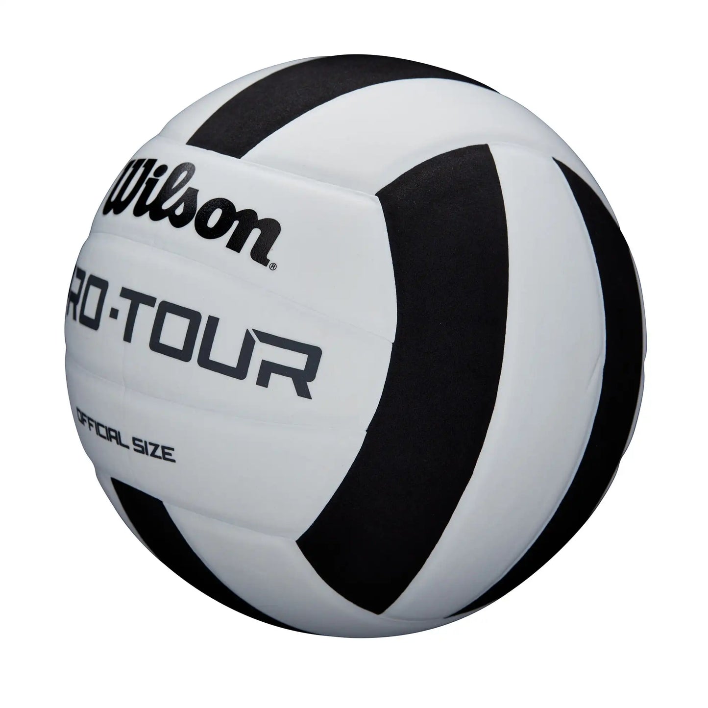 Wilson Pro Tour Indoor Volleyball, Black/White