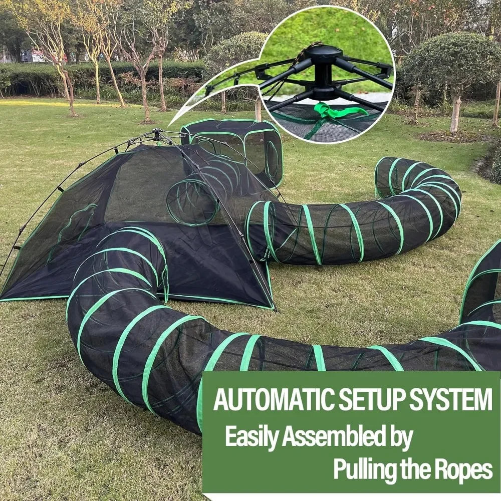 Outdoor Cat Play Tents and Tunnels