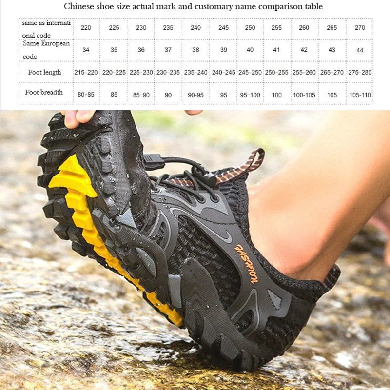 Breathable Outdoor Beach Wading Barefoot Sneakers 2024