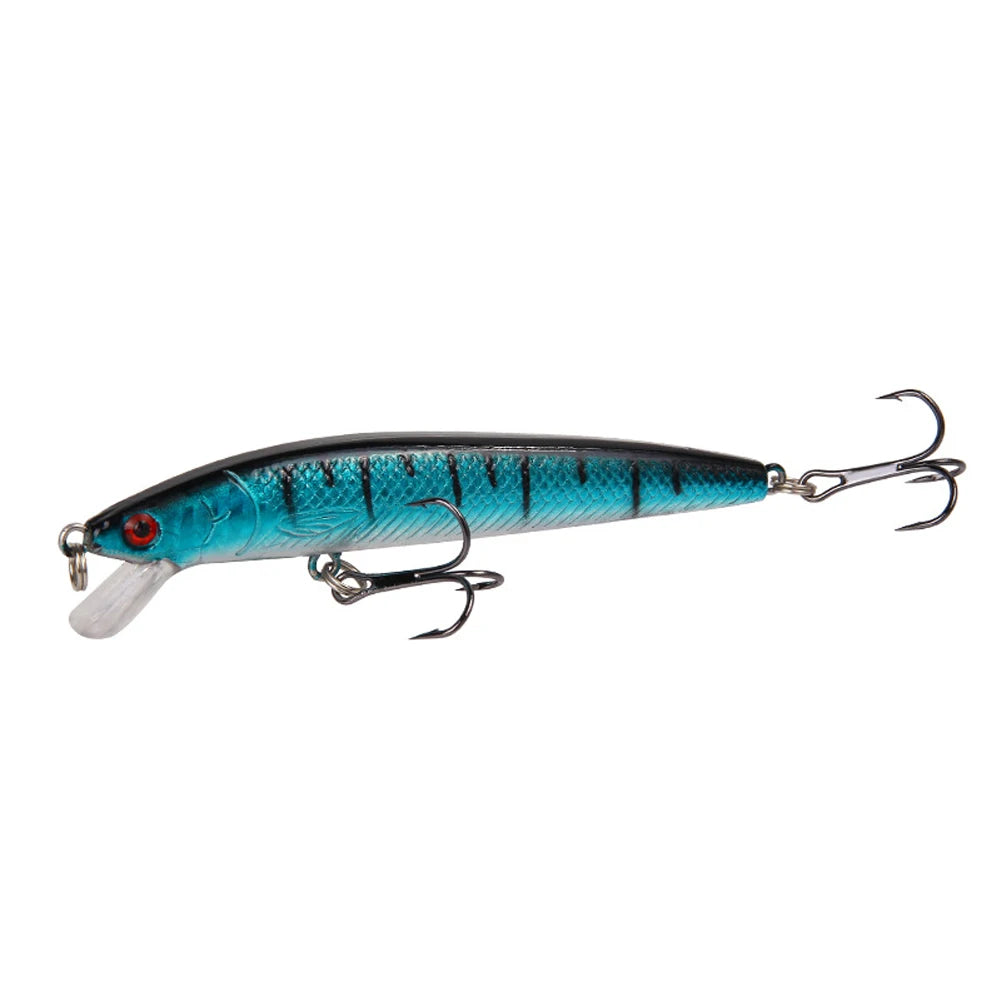 10 PCS Minnow Fishing Lures Floating Hard