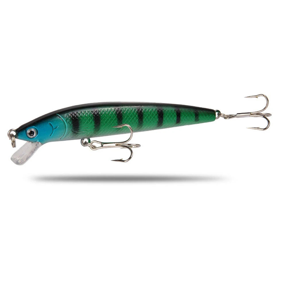 10 PCS Minnow Fishing Lures Floating Hard