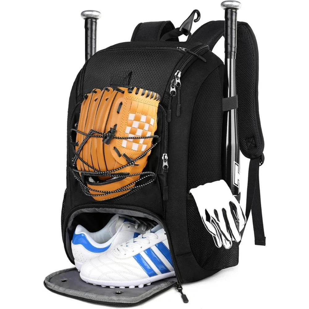 Baseball, Softball Bat Bag Shoes Compartment Lightweight