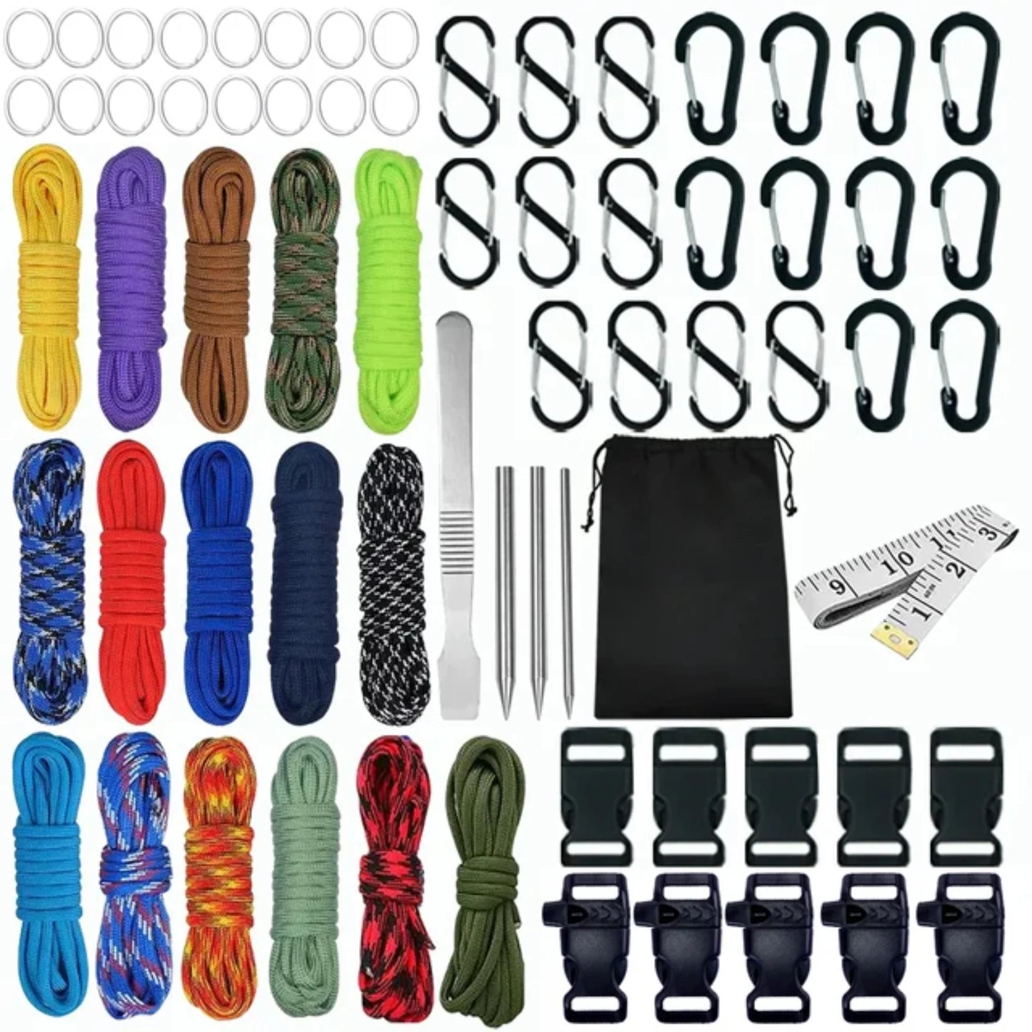 Paracord Rope Kit Crafting Set Lanyards Collar