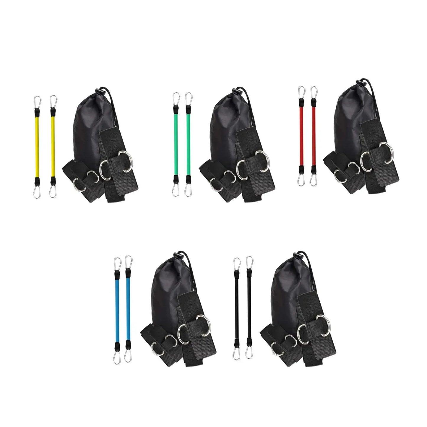 Volleyball Training Resistance Bands Practicing Serving Setting