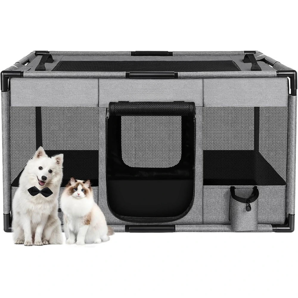 Portable Soft Dog Cat Kennel Exercise Pet Playpen