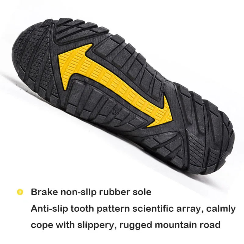 Oulylan Men Outdoor Hiking Trekking Climbing Shoes