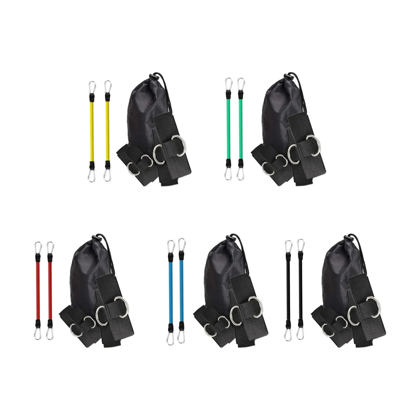 Volleyball Training Resistance Bands Practicing Serving Setting
