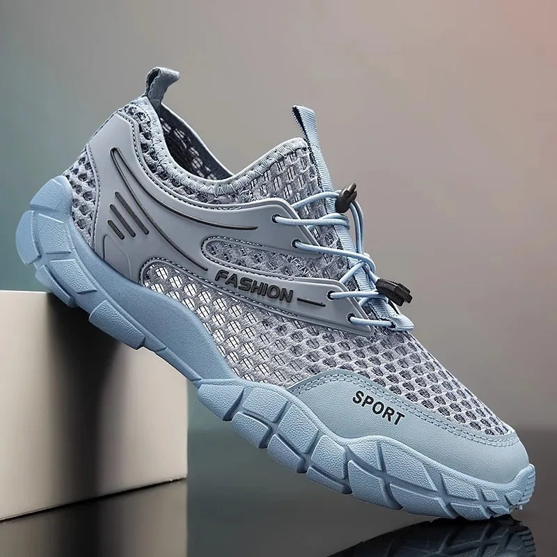 Oulylan Non-Slip Mesh Sneakers Lightweight Outdoor Jogging