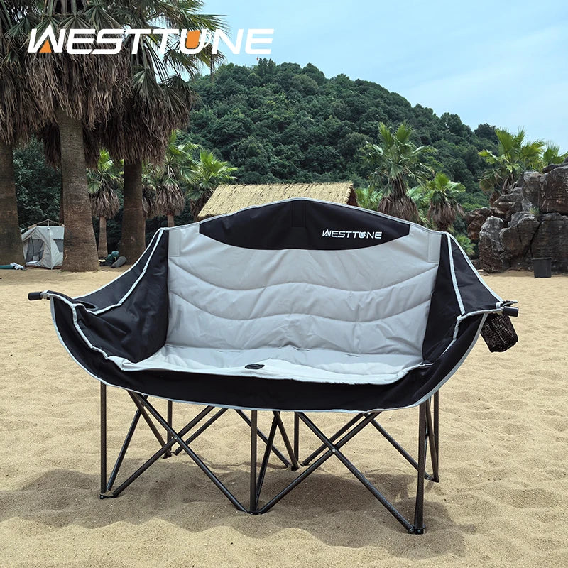 Camping Chair Heavy Duty Outdoor Support 440 lbs