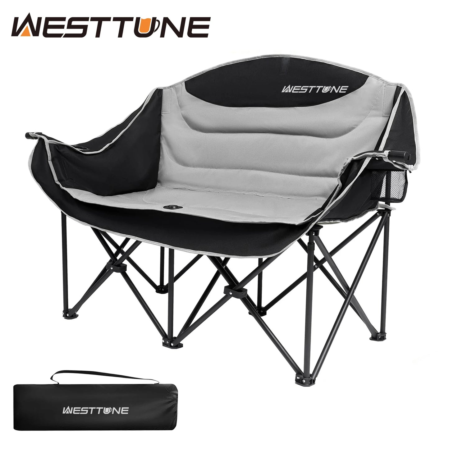 Camping Chair Heavy Duty Outdoor Support 440 lbs