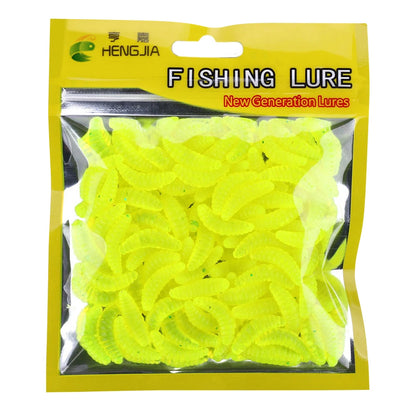 Artificial Bread Worm Baits Smell Worms Fishing Lures