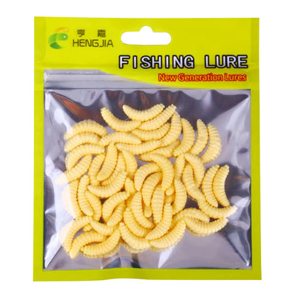 Artificial Bread Worm Baits Smell Worms Fishing Lures
