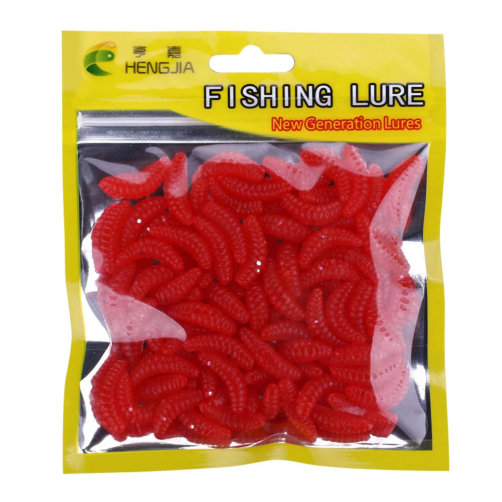 Artificial Bread Worm Baits Smell Worms Fishing Lures