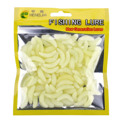 Artificial Bread Worm Baits Smell Worms Fishing Lures