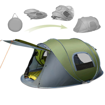 3-4 People Automatic Pop Up Tent